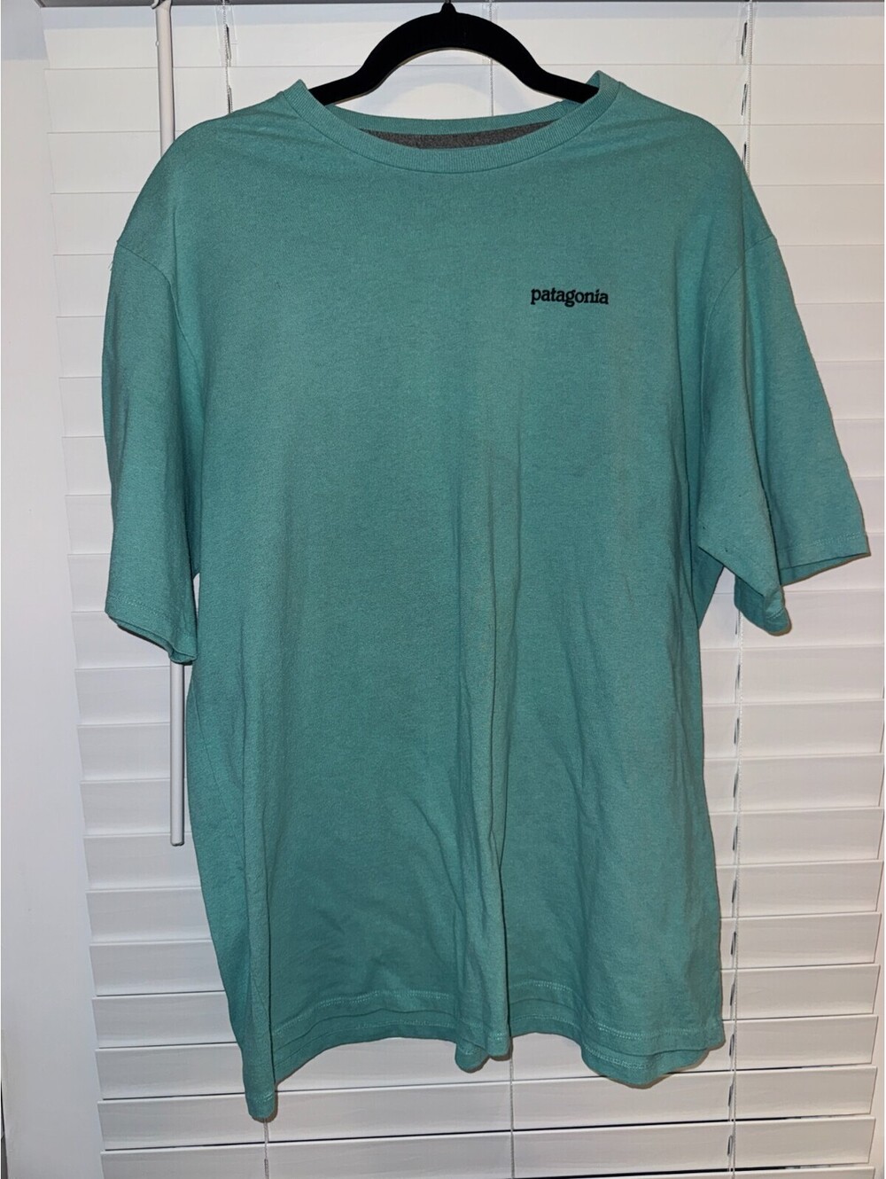 Patagonia Responsible Tee Unisex Short Sleeve T-Shirt Blue Large